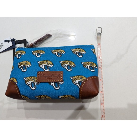 Dooney & Bourke NFL Jacksonville Jaguars Cosmetic Case/Mini Bag New with Tags - Picture 6 of 7
